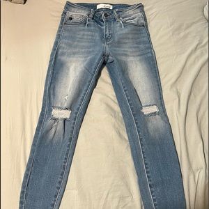 KanCan Skinny Jeans, Light Wash, High Rise